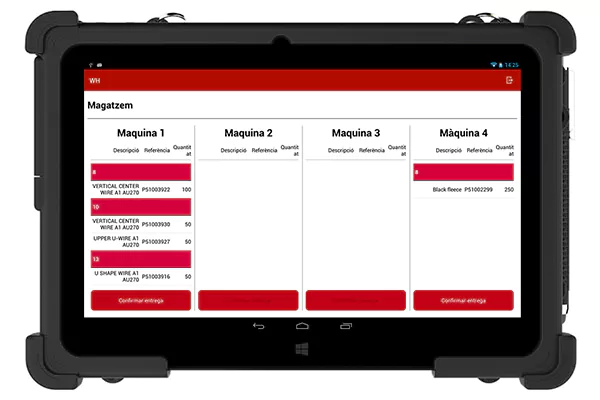 tecnical software aplicacions tablet