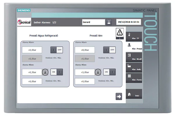 tecnical software factorymonitor