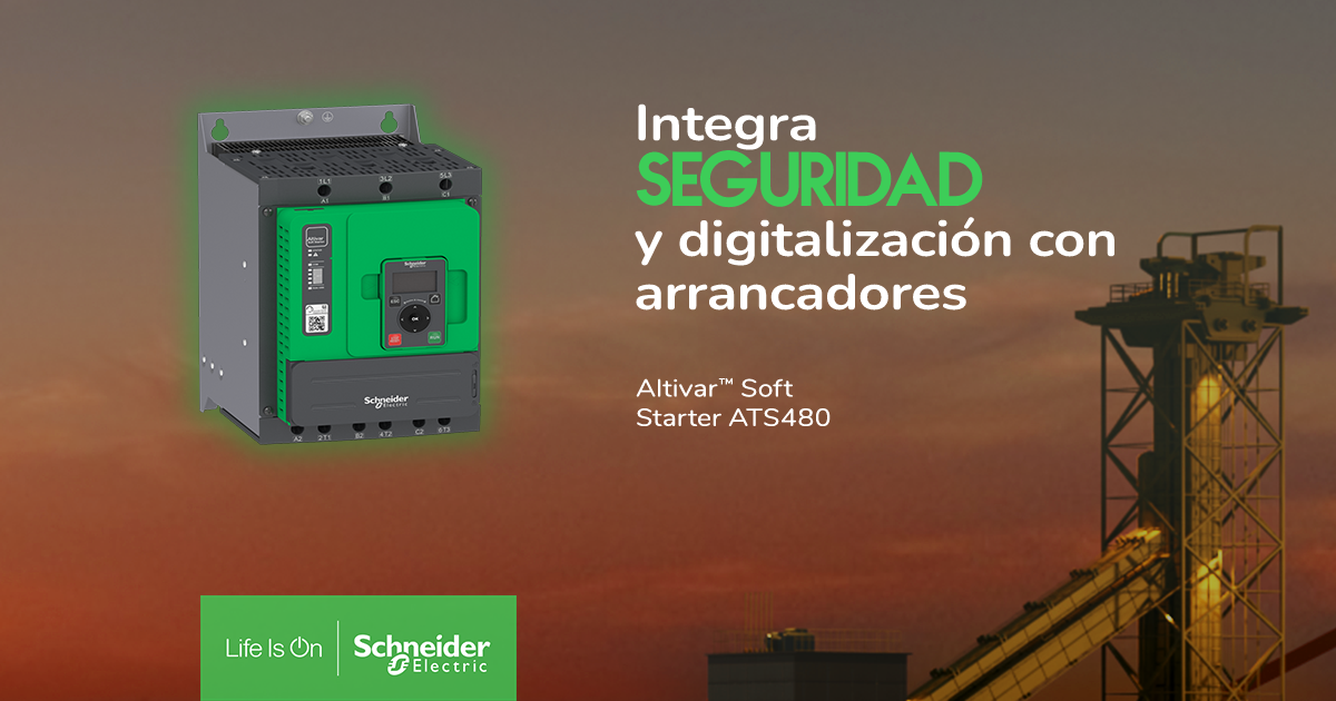 Distribuidor Oficial Schneider Altivar Soft Starter ATS480