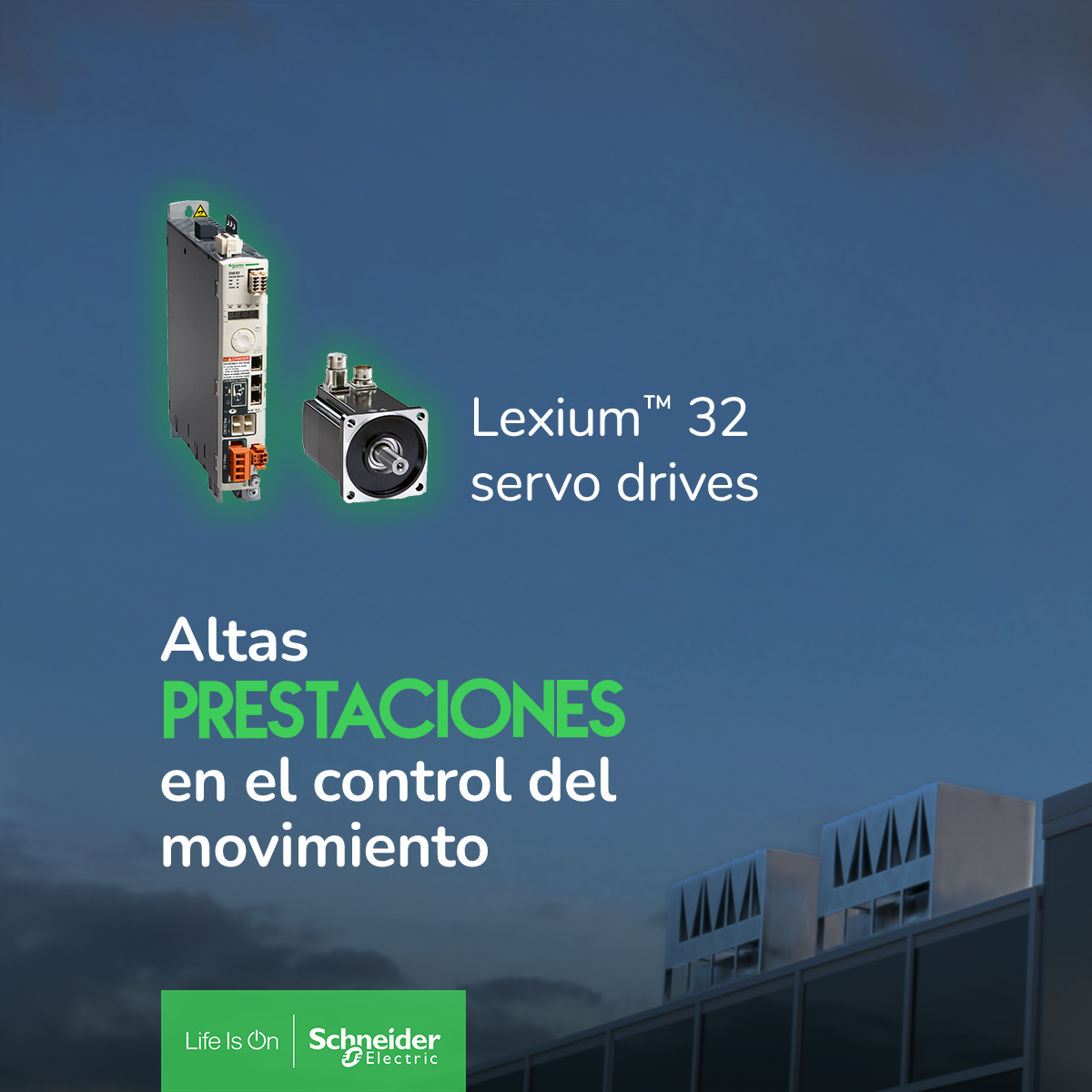 Distribuidor Oficial Schneider Lexium 32 Servo Drives